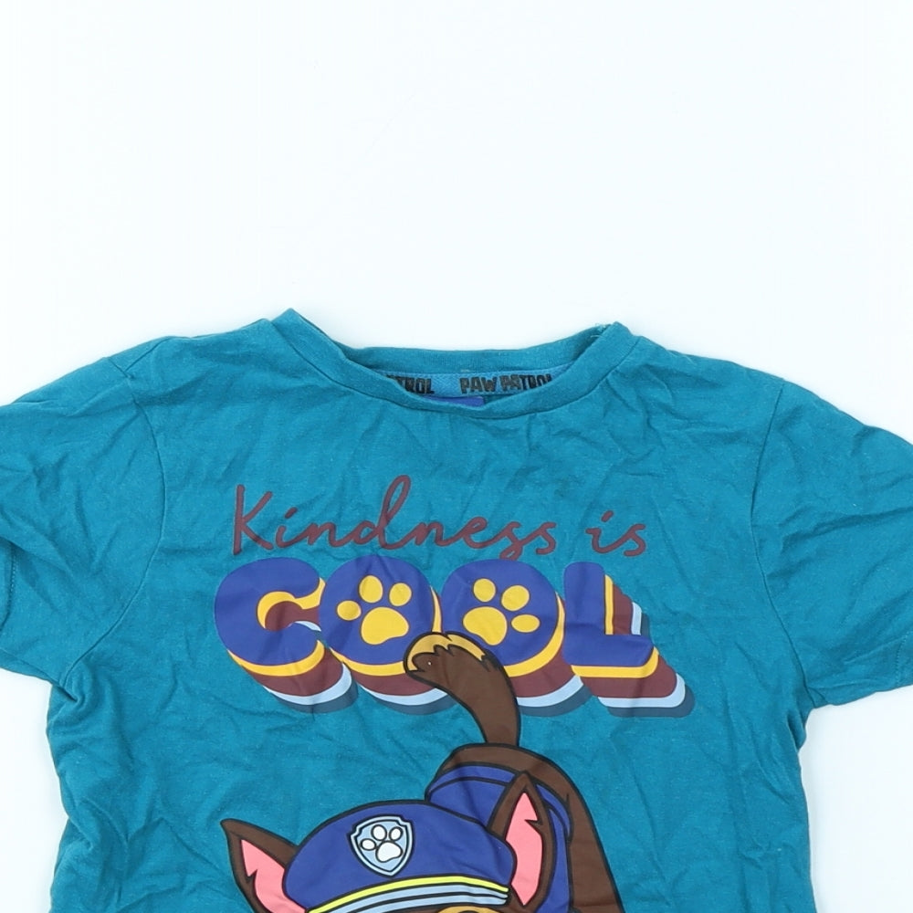 George Boys Blue   Basic T-Shirt Size 3 Years  - Paw Patrol