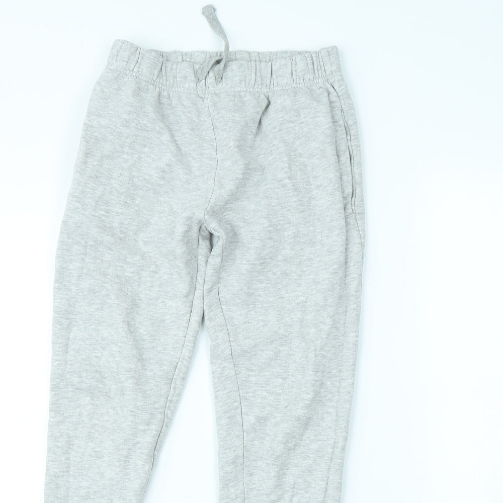 Preworn Boys Grey   Jogger Trousers Size 10 Years