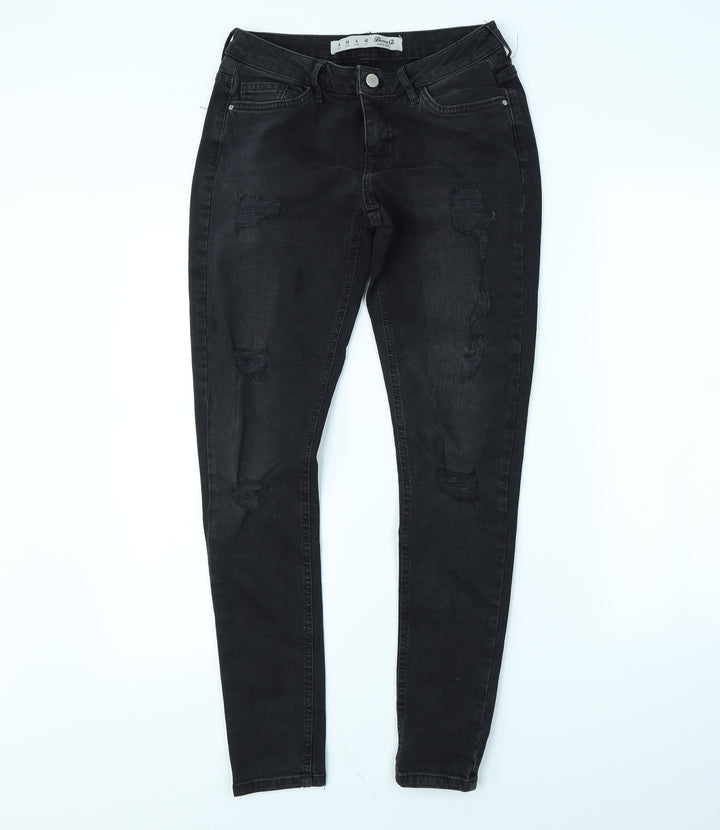 Denim & Co. Womens Black Skinny Jeans Size 8 L29 in
