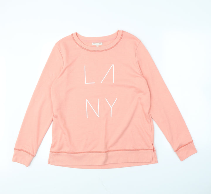 F&F Womens Pink Pullover Jumper Size 14