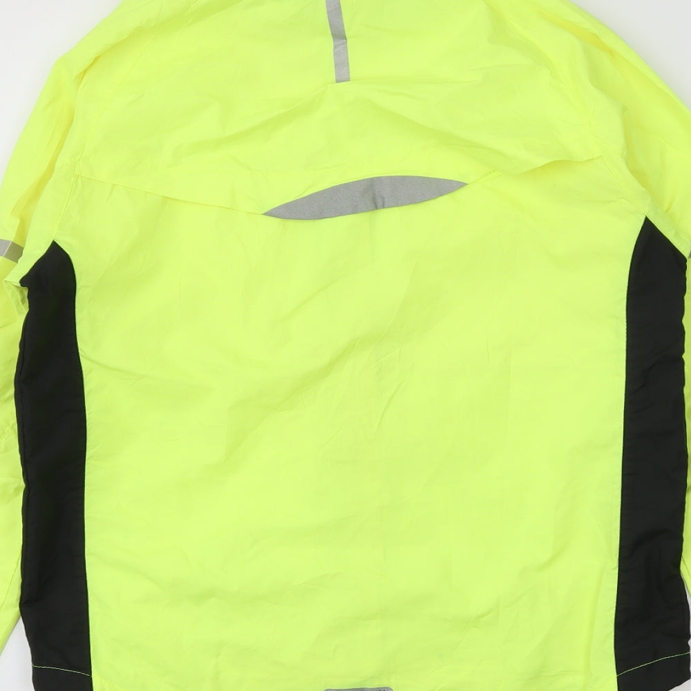More Mile Womens Yellow   Rain Coat Poncho Size 14