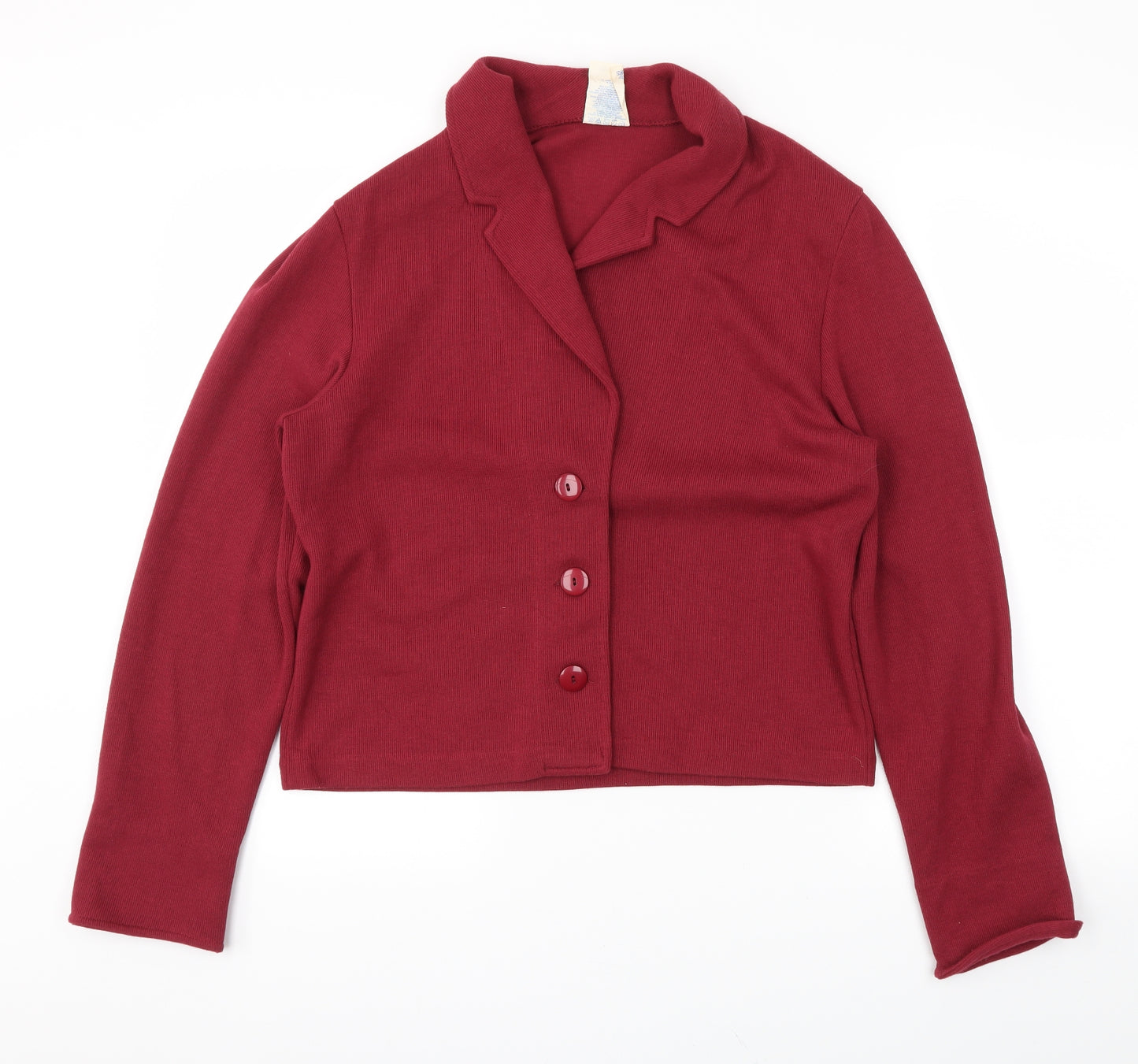 weekend Womens Red   Jacket Blazer Size S