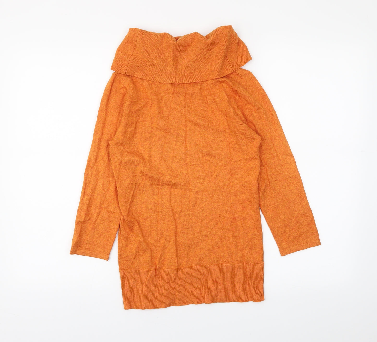 Mosaic Womens Orange   Basic T-Shirt Size S
