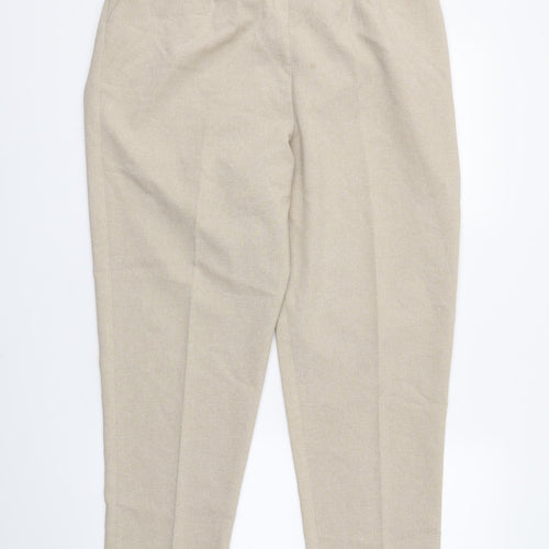 M&S Womens Beige   Trousers  Size 20 L24 in