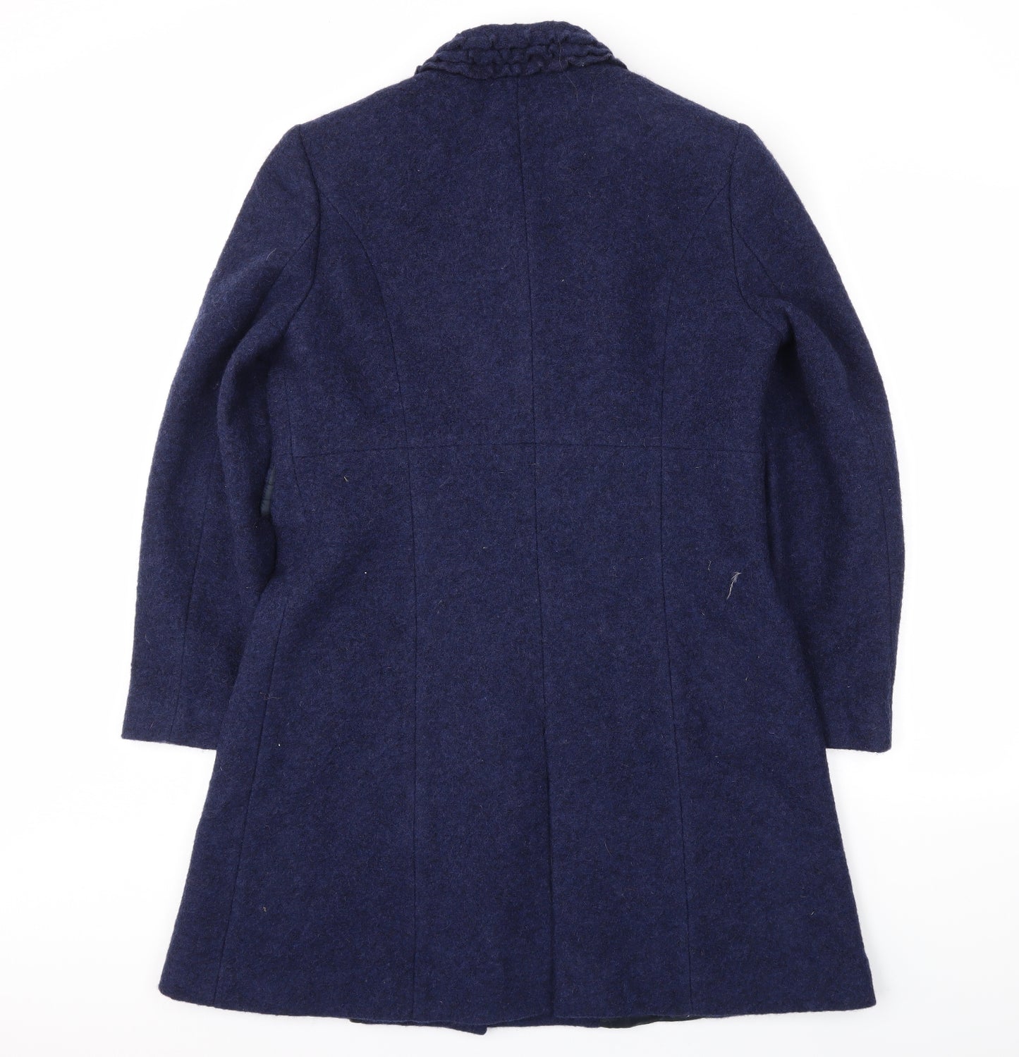drape Womens Blue   Overcoat Coat Size 18