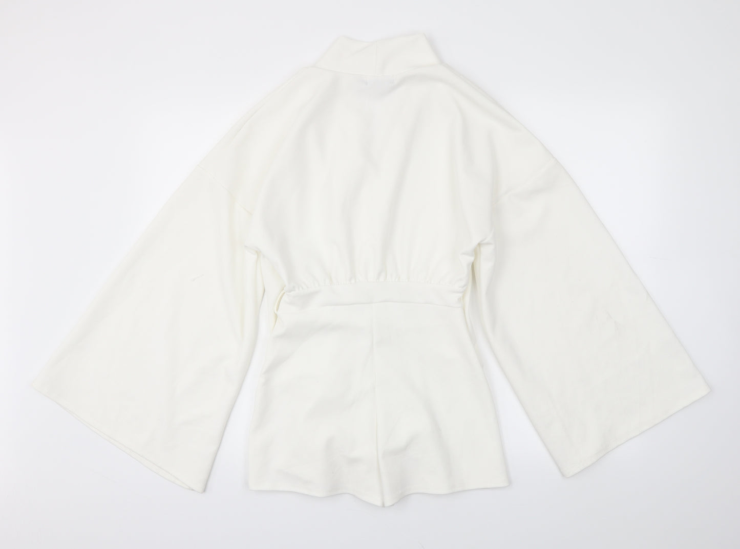 PRETTYLITTLETHING Womens White   Playsuit One-Piece Size 6 L4 in