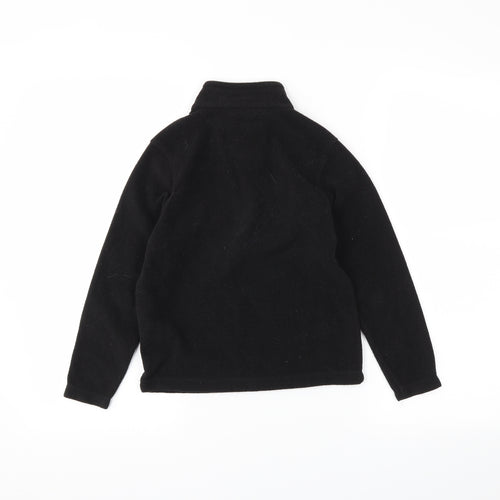 Regatta Boys Black   Henley Jumper Size 7-8 Years