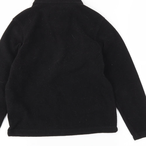 Regatta Boys Black   Henley Jumper Size 7-8 Years