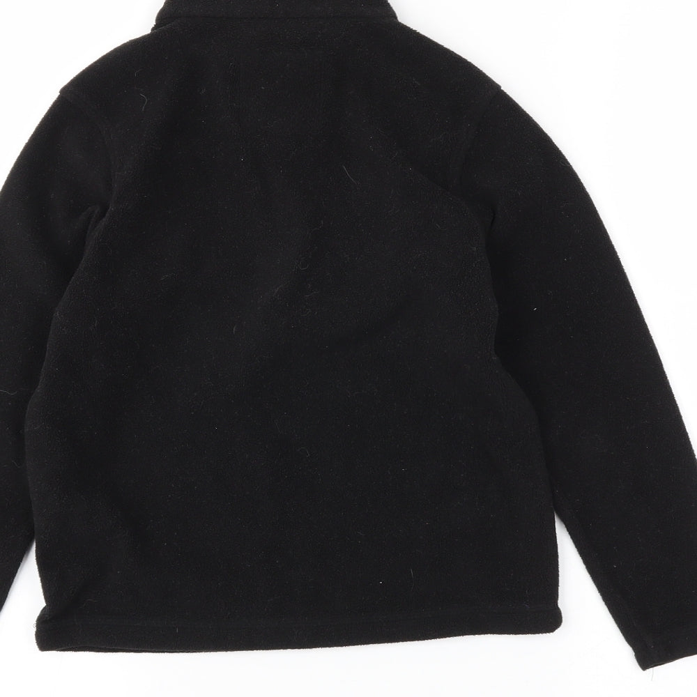 Regatta Boys Black   Henley Jumper Size 7-8 Years