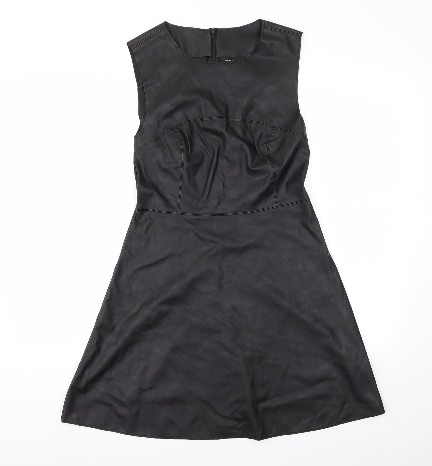 newlook Womens Black   Skater Dress  Size 12