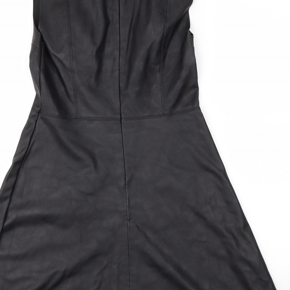 newlook Womens Black   Skater Dress  Size 12