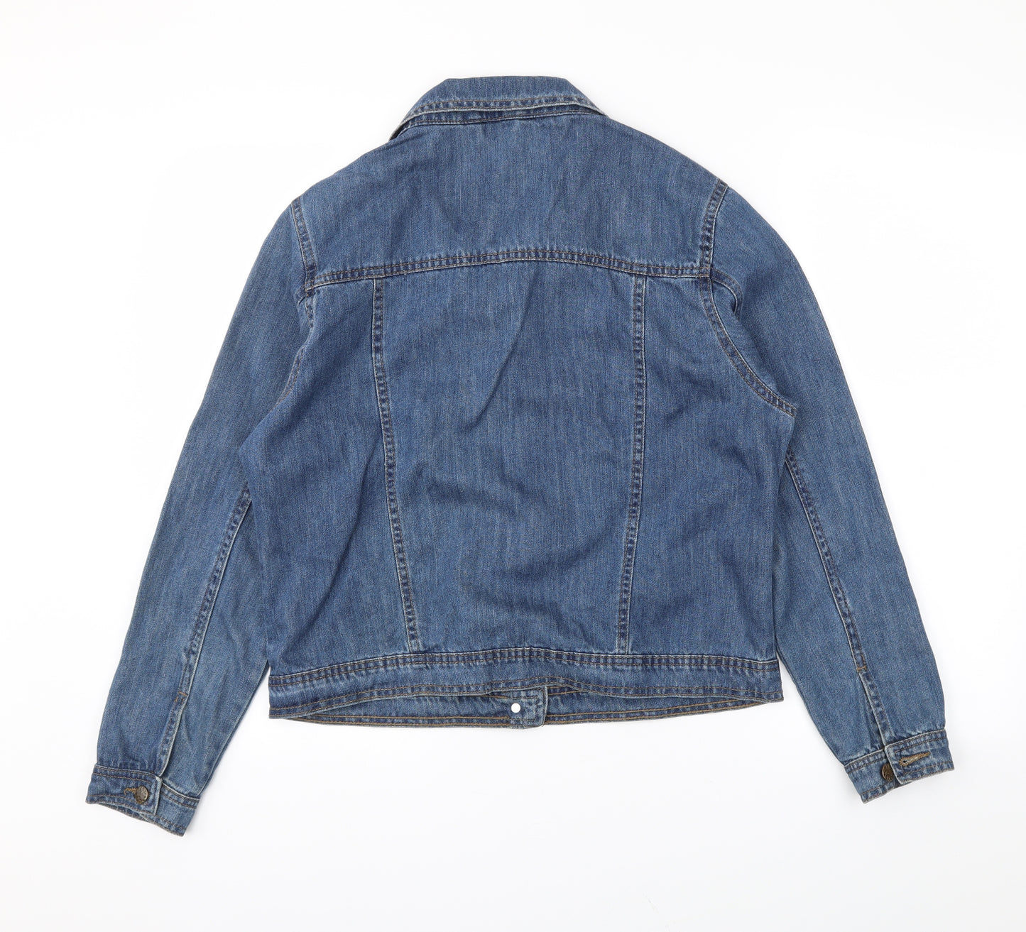 Avenue Womens Blue  Denim Jacket  Size M