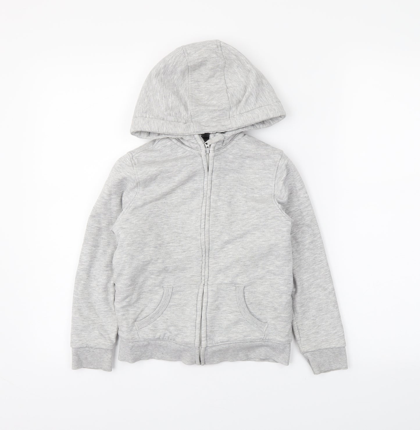 the authentic originals Girls Grey   Full Zip Hoodie Size 6-7 Years