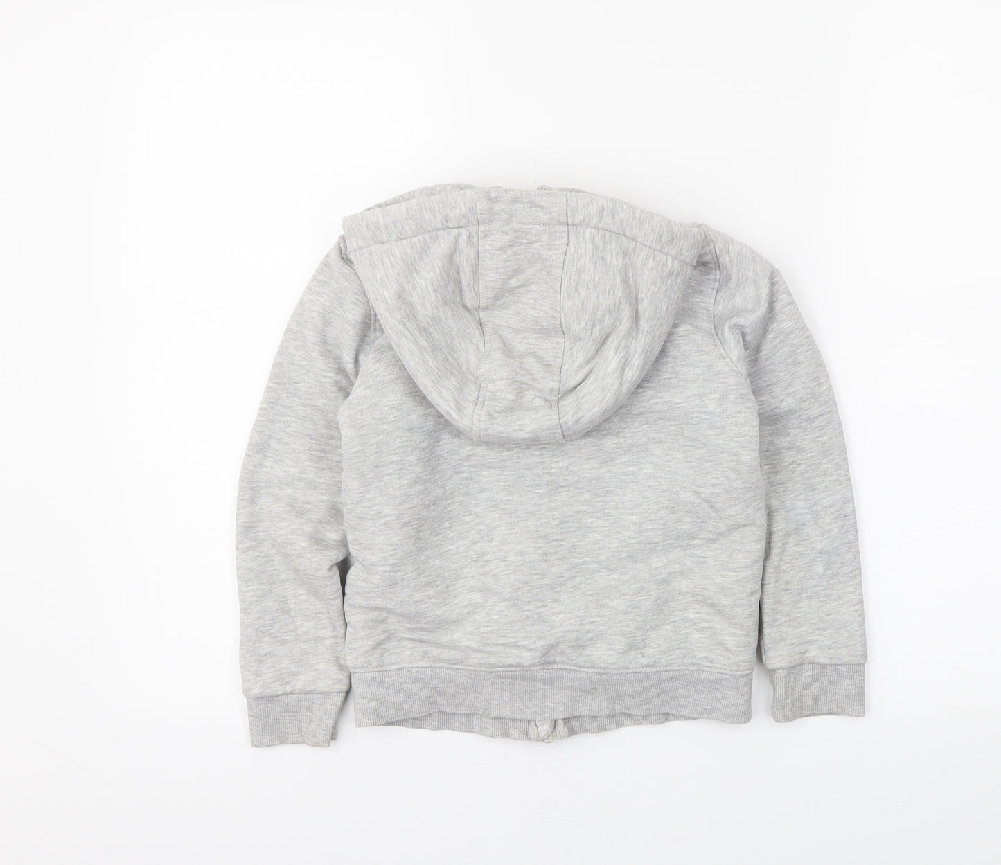 the authentic originals Girls Grey   Full Zip Hoodie Size 6-7 Years