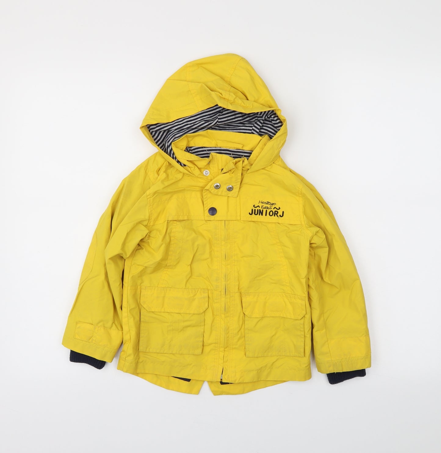 Heritage Boys Yellow   Rain Coat Coat Size 3-4 Years