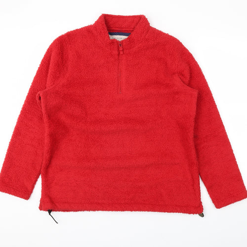Alice Womens Red   Henley Jumper Size 16