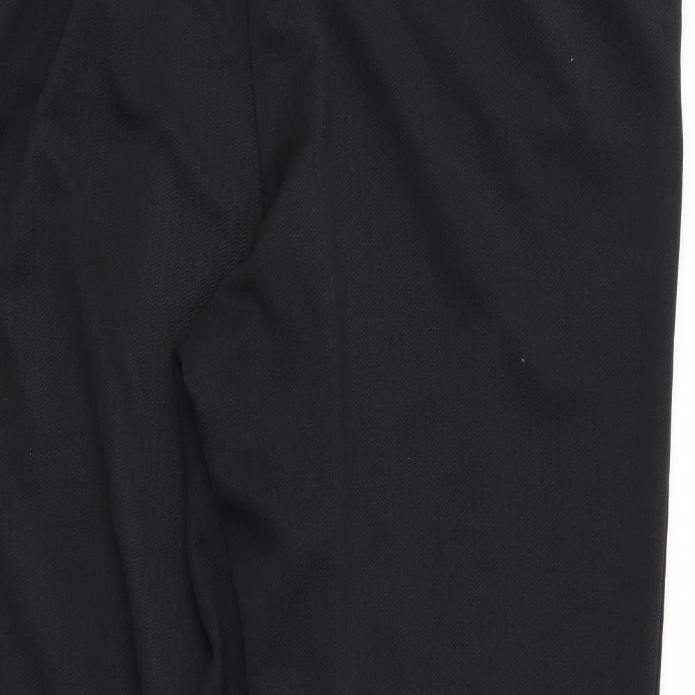 BM Womens Black   Trousers  Size 18 L25 in
