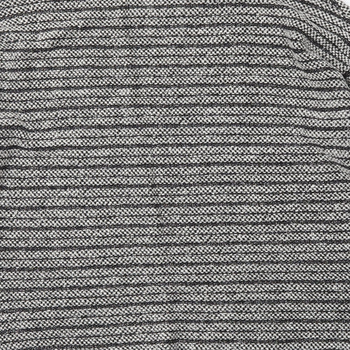 George Womens Grey Striped  Pullover Jumper Size 16