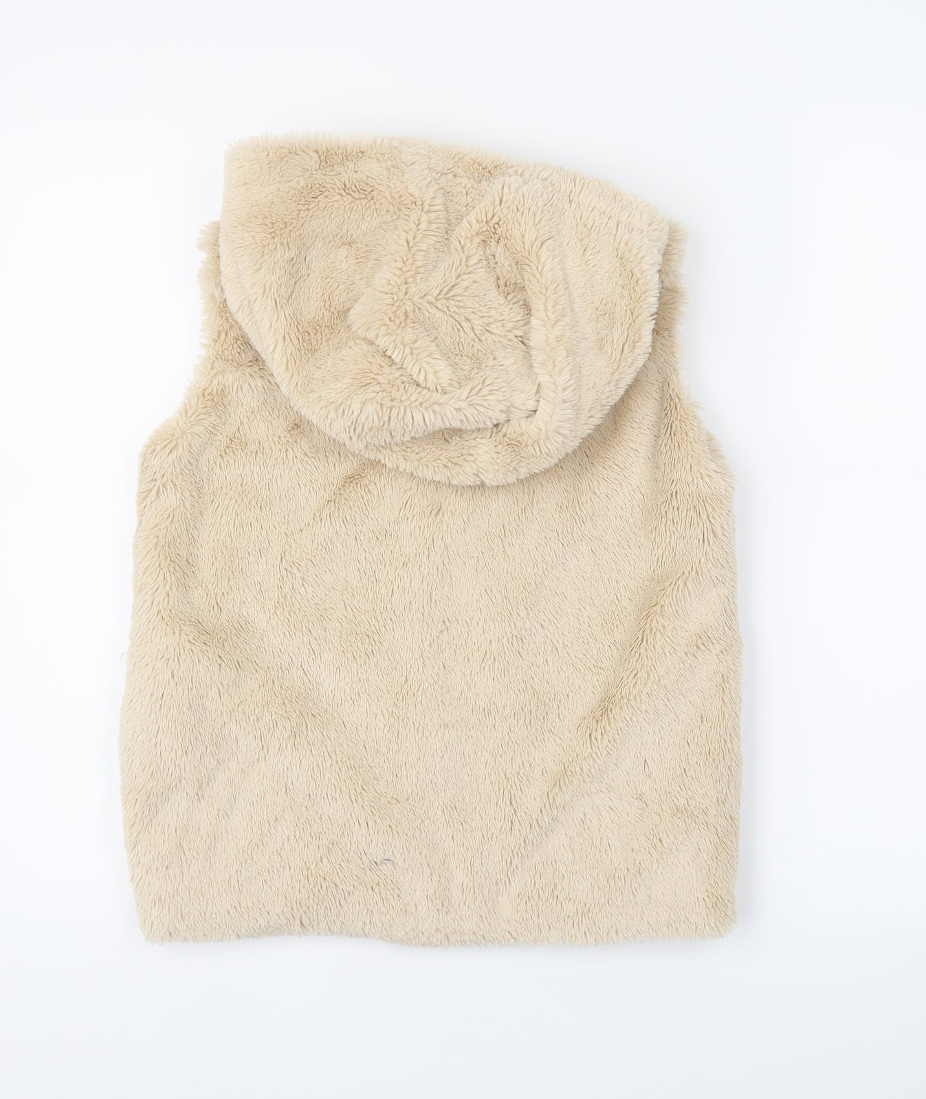 Nutmeg Girls Beige   Gilet Coatigan Size 12-13 Years