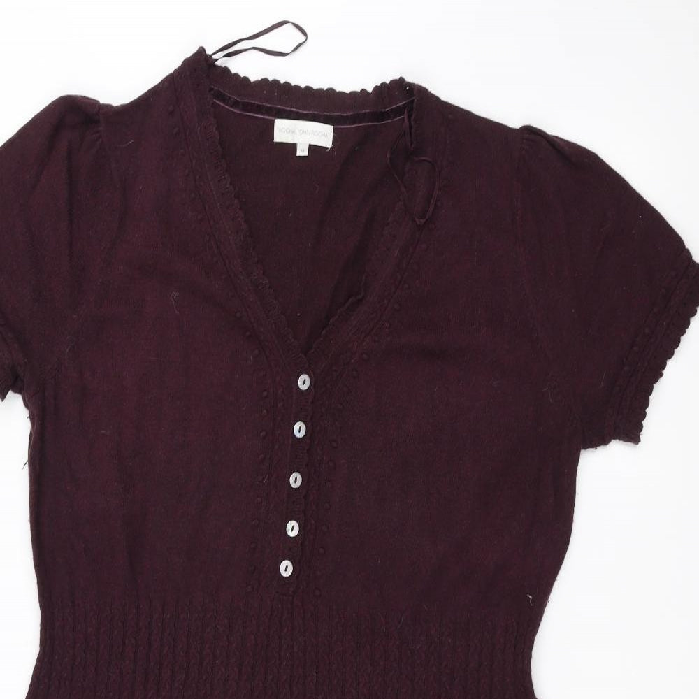 RJR.John Rocha Womens Purple   A-Line  Size 18