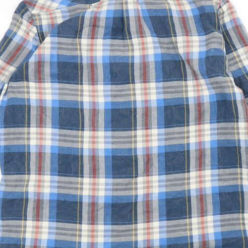 ESPIRIT Womens Blue   Basic Button-Up Size 10