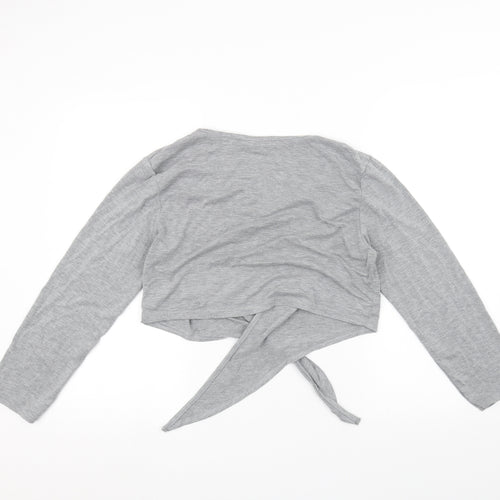 Liquid Womens Grey   Cardigan Jumper Size 16