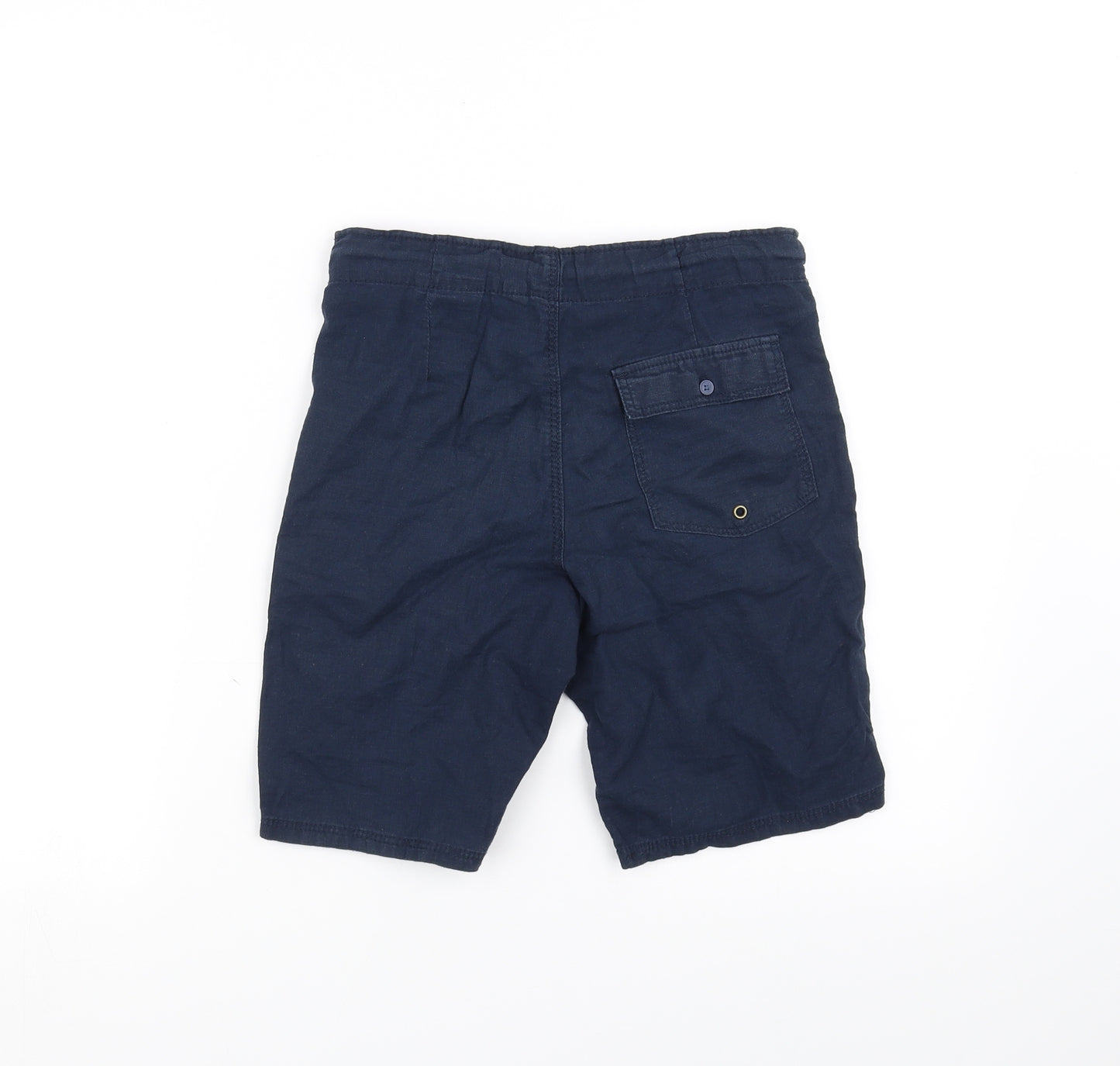 H&M Girls Blue   Chino Shorts Size 9-10 Years