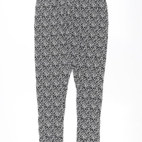 Golddigga Womens Black   Trousers  Size 14 L25 in