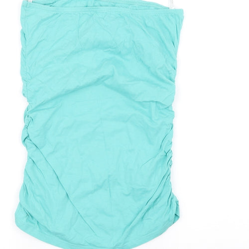 Dorothy Perkins Womens Green   Basic T-Shirt Size 10