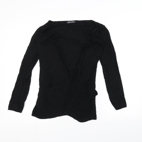 Star Womens Black   Cardigan Jumper Size M