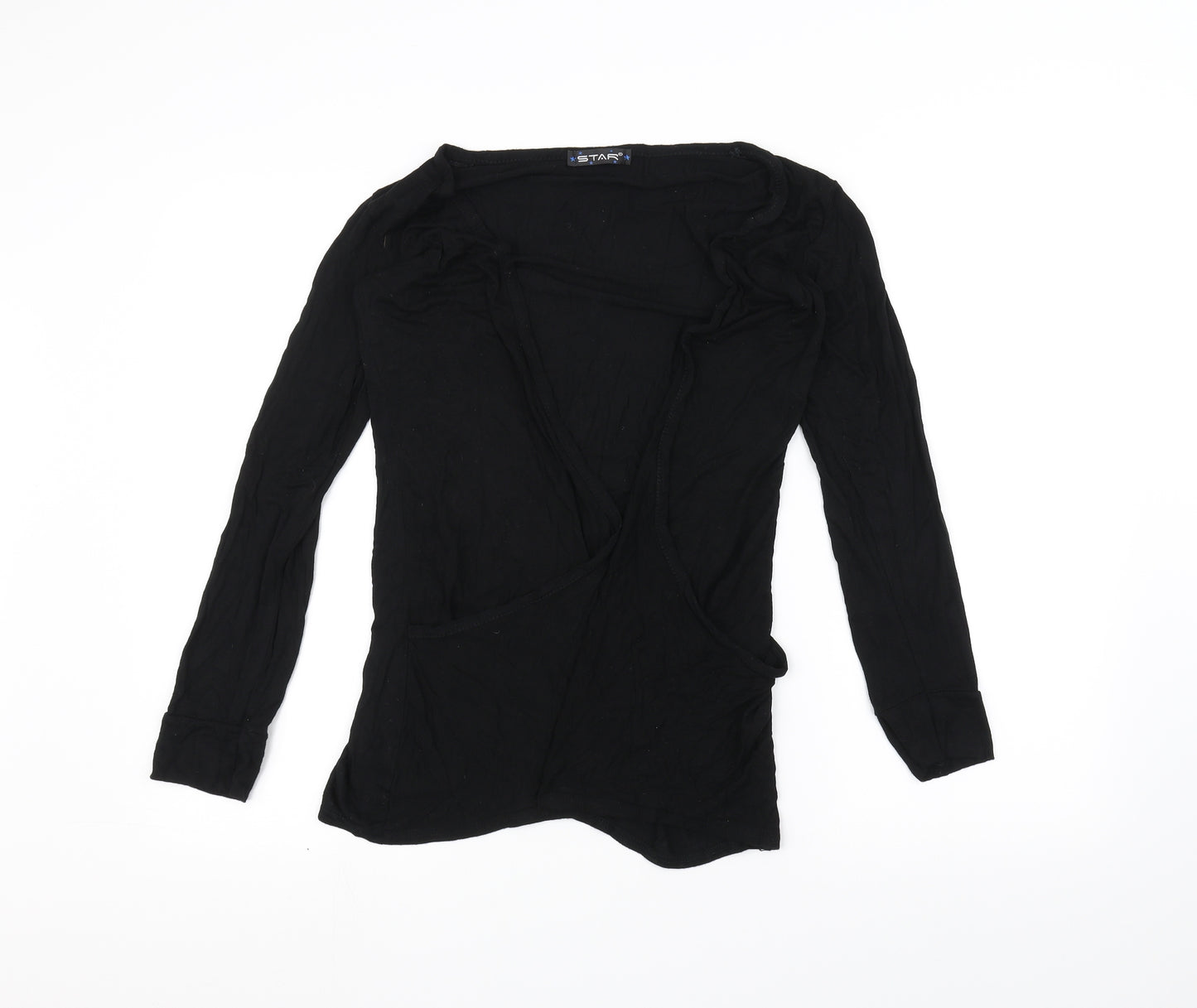 Star Womens Black   Cardigan Jumper Size M