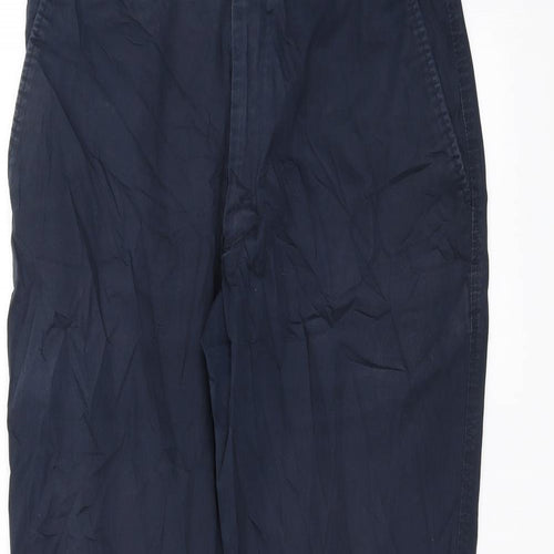 Marks and Spencer Mens Blue   Trousers  Size 32 L28 in