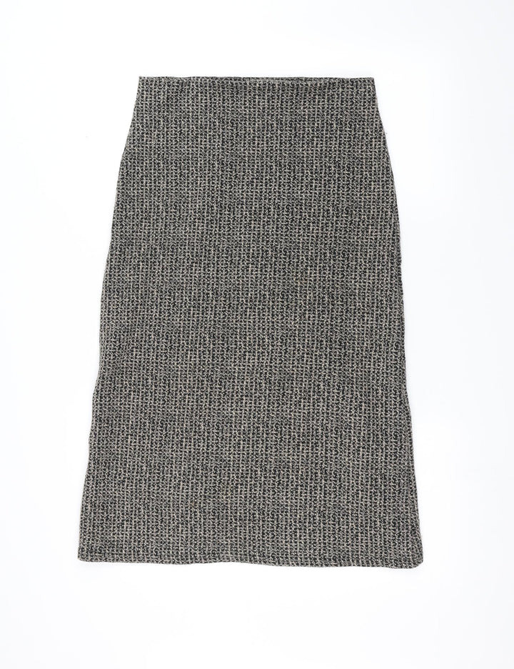 AMARANTO Womens Brown A-Line Skirt Size 10