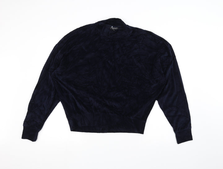 Topshop Womens Blue   Pullover Jumper Size 8