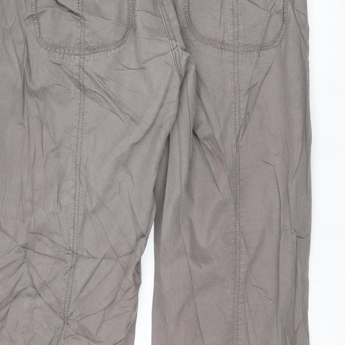 DEBINHAMS Womens Grey   Trousers  Size 16 L28 in