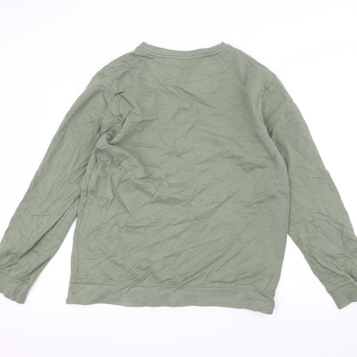 Acw85 Womens Green   Pullover Jumper Size L