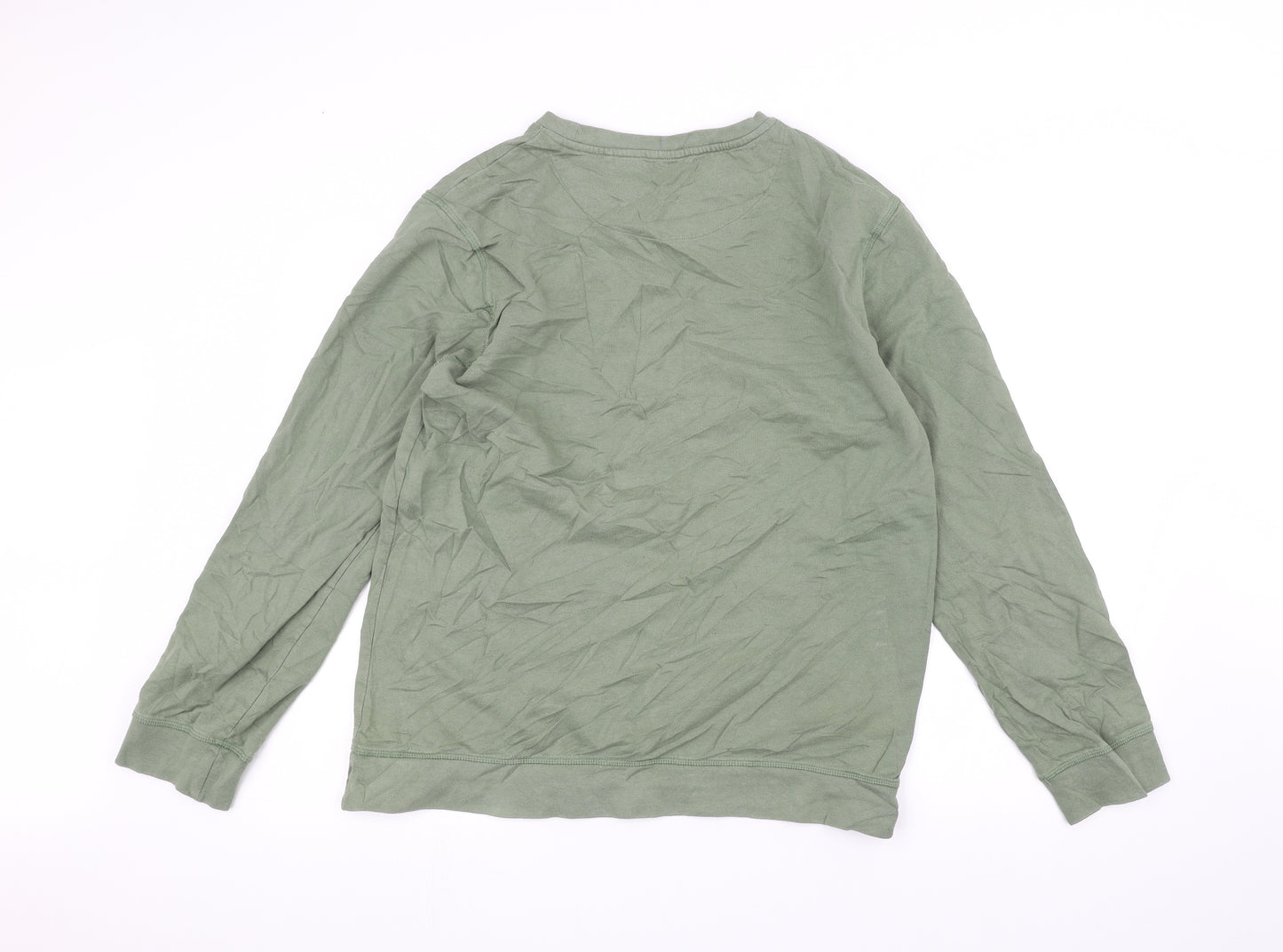 Acw85 Womens Green   Pullover Jumper Size L