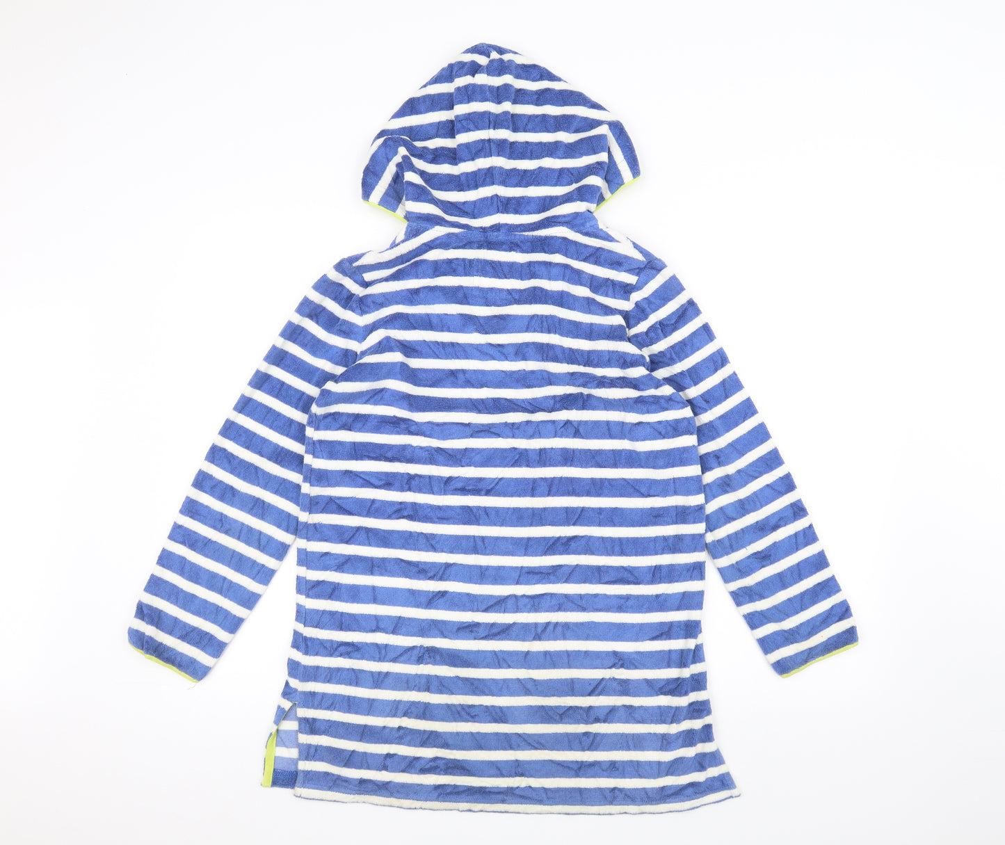 Johnnie B Boys Blue Striped  Pullover Hoodie Size 11-12 Years