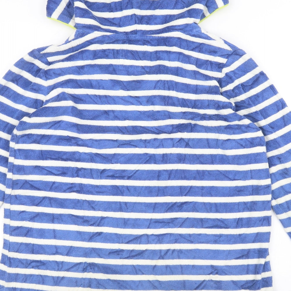 Johnnie B Boys Blue Striped  Pullover Hoodie Size 11-12 Years