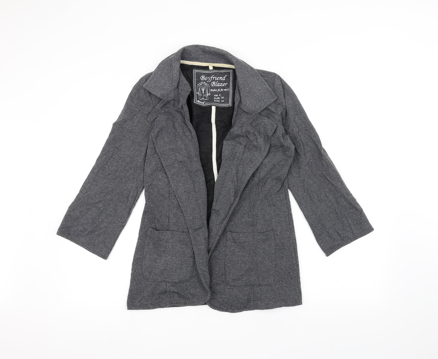 Preworn Womens Grey   Jacket  Size 8