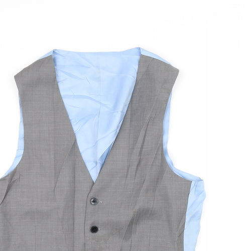 Marks and Spencer Mens Grey   Jacket Waistcoat Size S