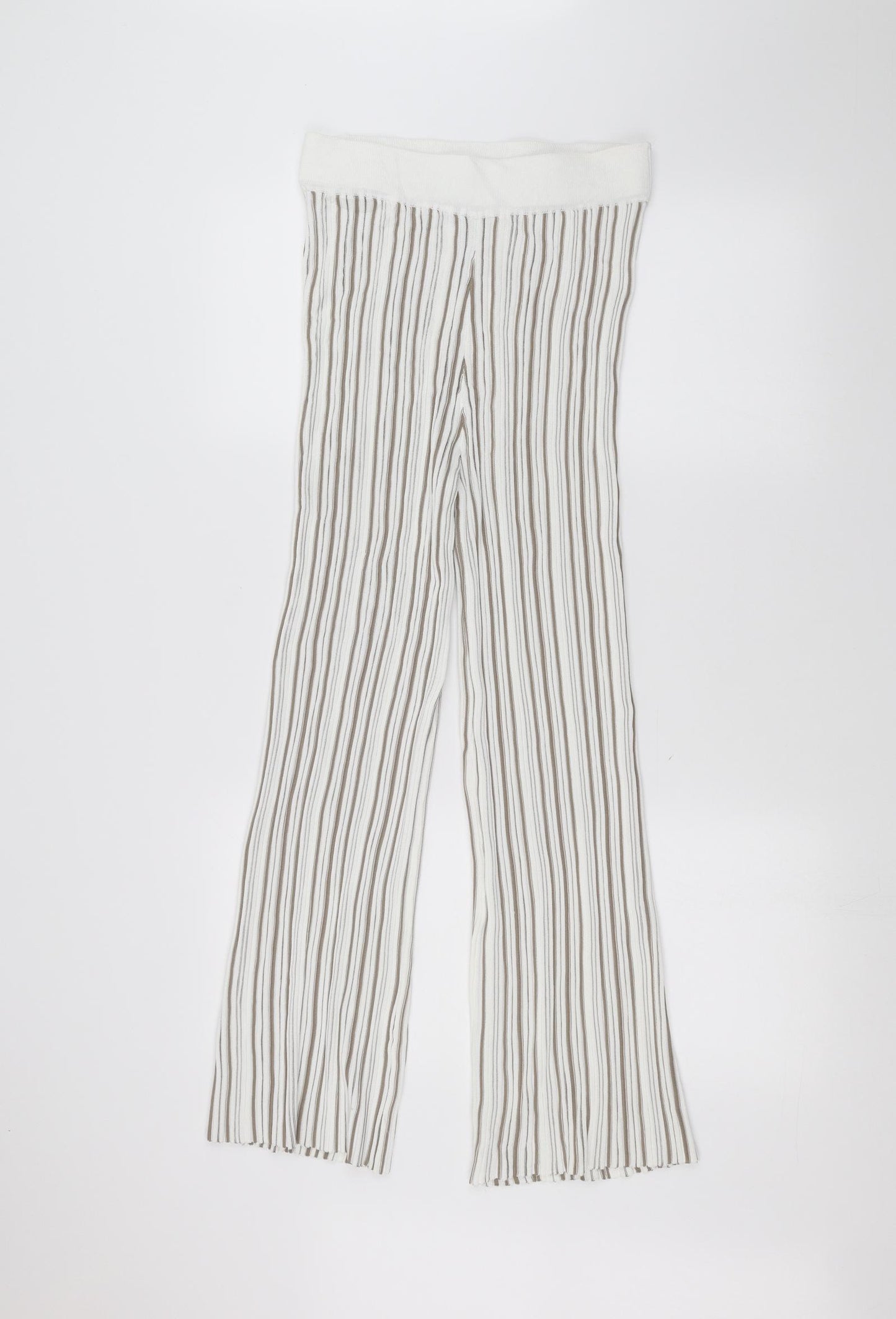 Zara Womens White   Trousers  Size S L28 in