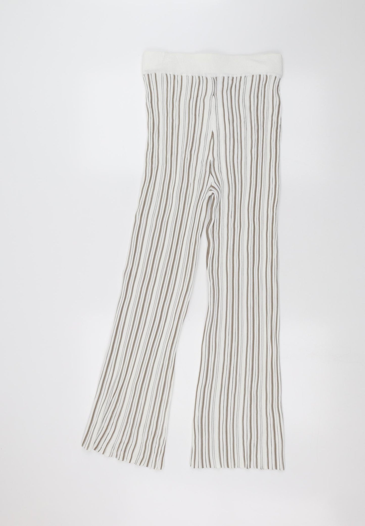 Zara Womens White   Trousers  Size S L28 in