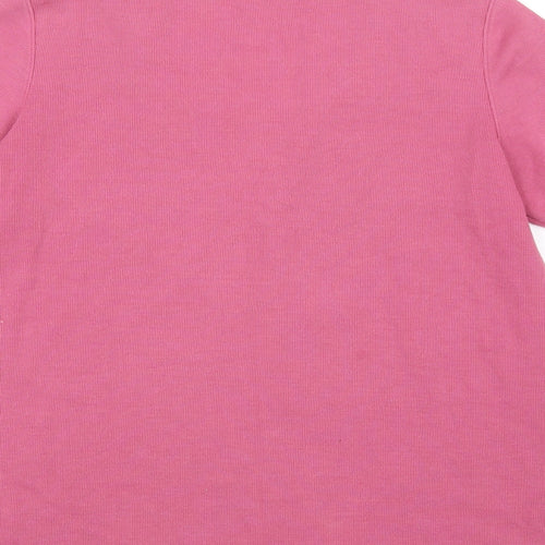 BM casual Womens Pink   Basic T-Shirt Size S