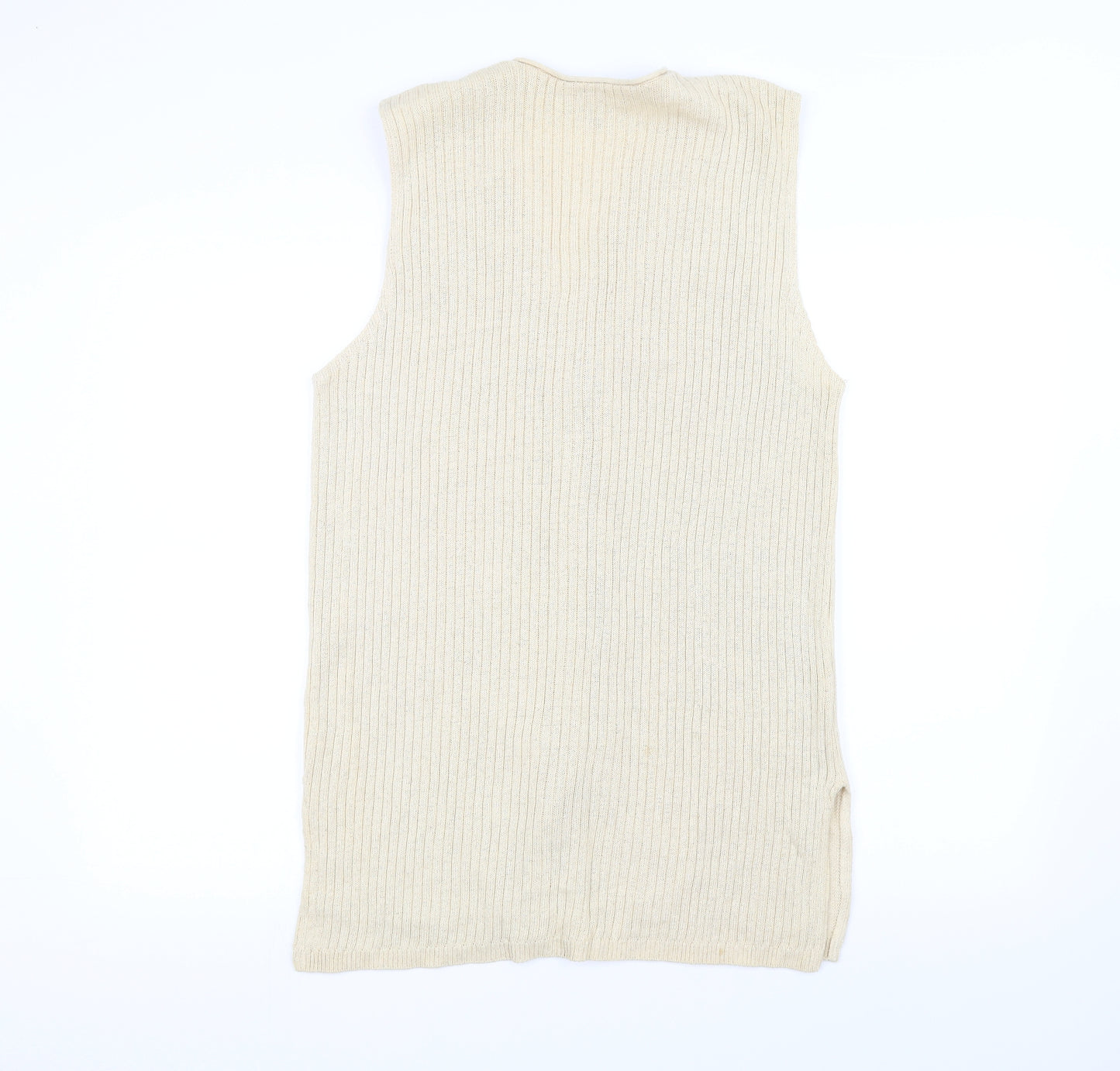 Oyster Womens White   Cardigan Jumper Size 14