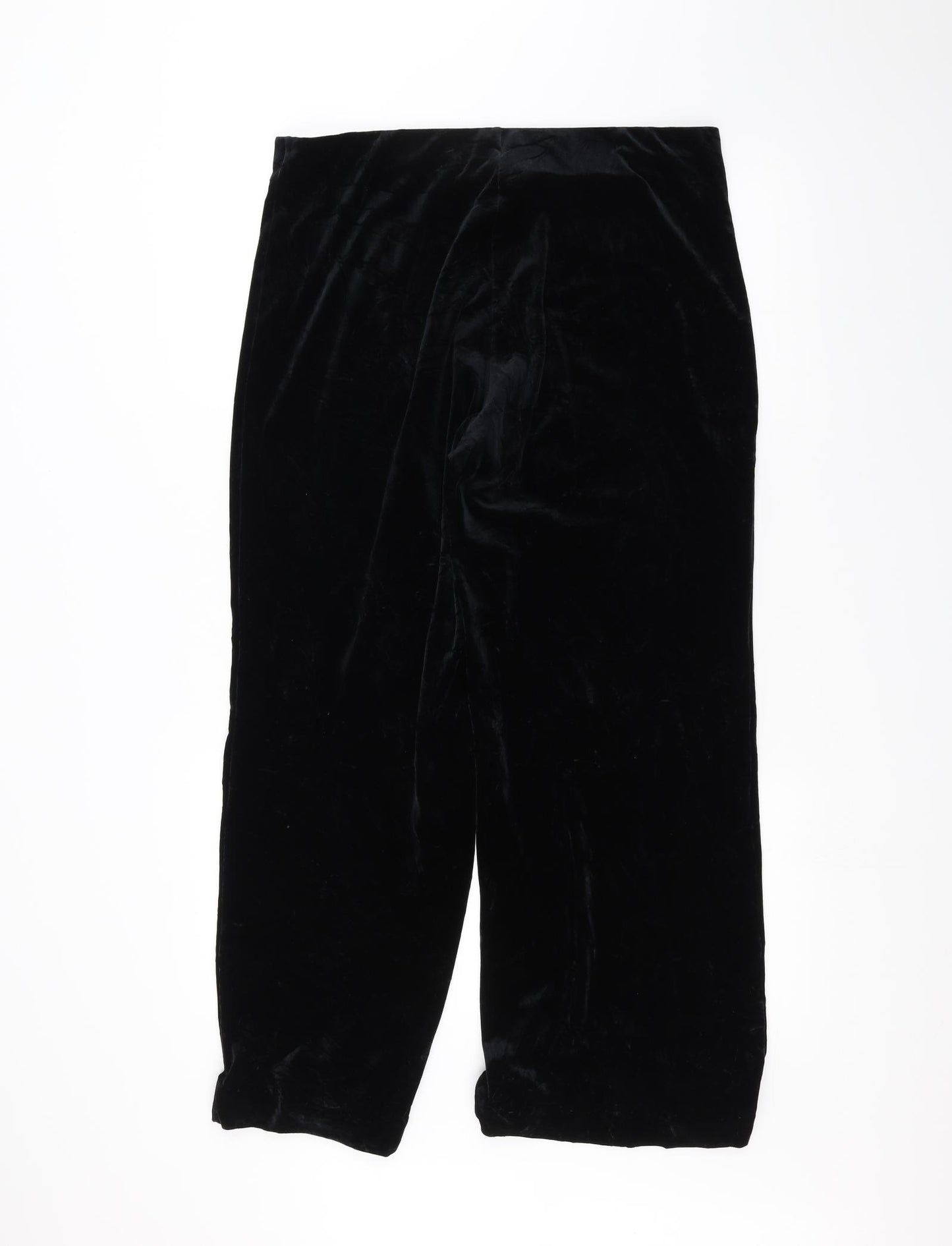 Marks and Spencer Womens Black   Trousers  Size 16 L25 in