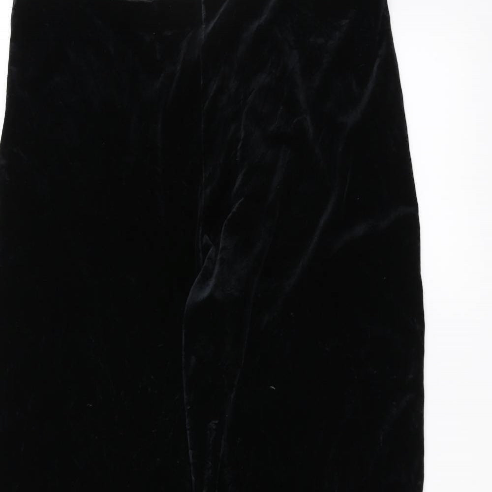 Marks and Spencer Womens Black   Trousers  Size 16 L25 in