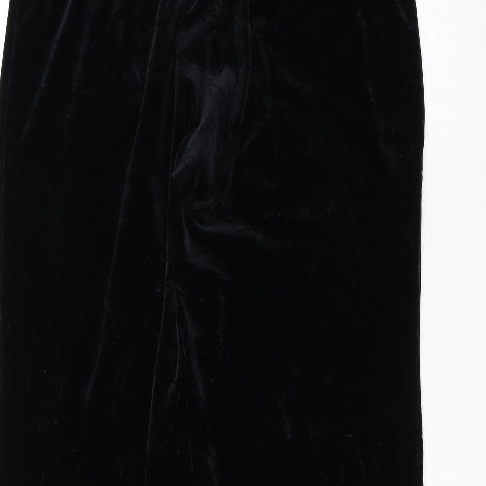 Marks and Spencer Womens Black   Trousers  Size 16 L25 in