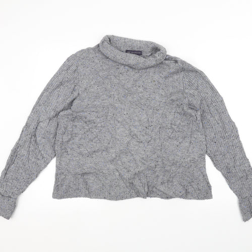 Marks and Spencer Womens Grey   Pullover Jumper Size 16