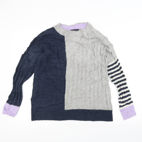 Marks and Spencer Womens Grey   Pullover Jumper Size S